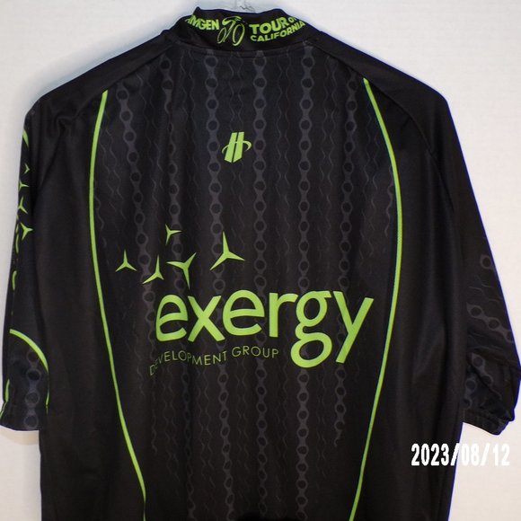 HINCAPIE MEN'S FULL ZIPPERED TOUR OF CALIFORNIA BICYCLE RACING JERSEY SIZE 2XL - Picture 5 of 13